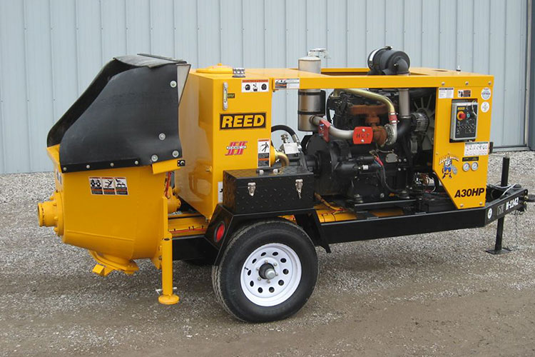 Trailer-Mounted Concrete Pumps