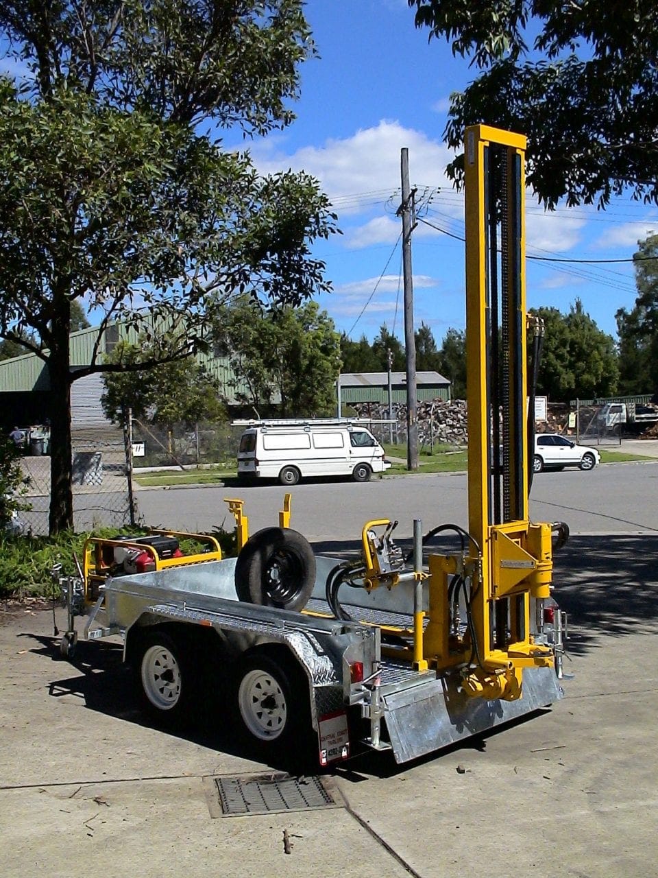 Trailer-Mounted Drilling Rigs