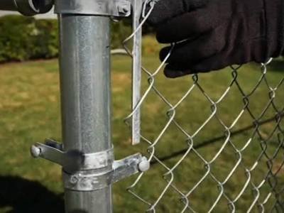Fence Tension Bands & Brackets