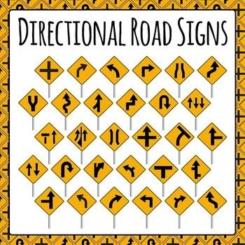 Directional guide signs