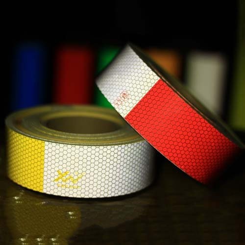 Reflective tape and sheeting