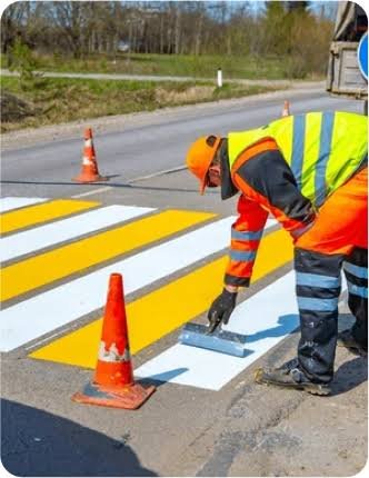 Road marking paint