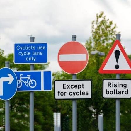 Traffic sign boards